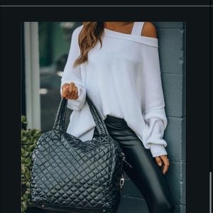 Quilted Weekender bag